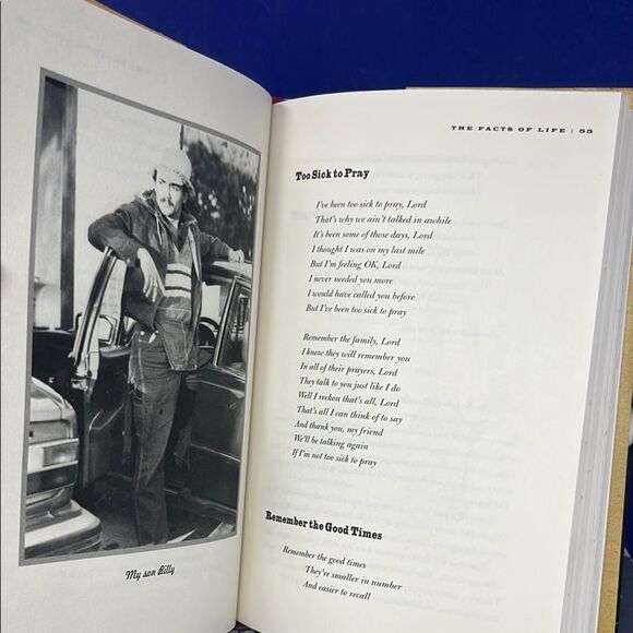 The Facts of Life and other dirty Jokes Hatdcover Book Willie Nelson 2002 - Picture 4 of 5